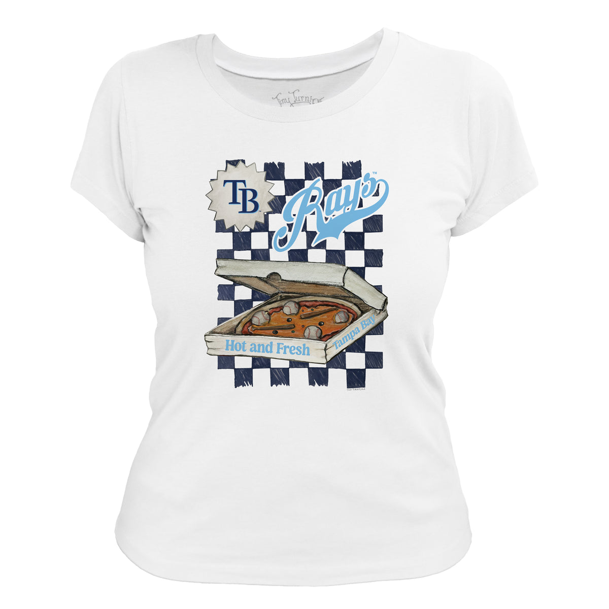 Tampa Bay Rays Pizza Tee Shirt