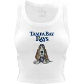 Tampa Bay Rays Puddy Crop Tank - Tiny Turnip