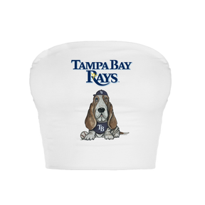 Tampa Bay Rays Puddy Crop Tube Top