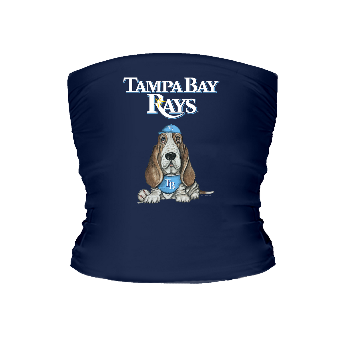 Tampa Bay Rays Puddy Tube Top - Tiny Turnip