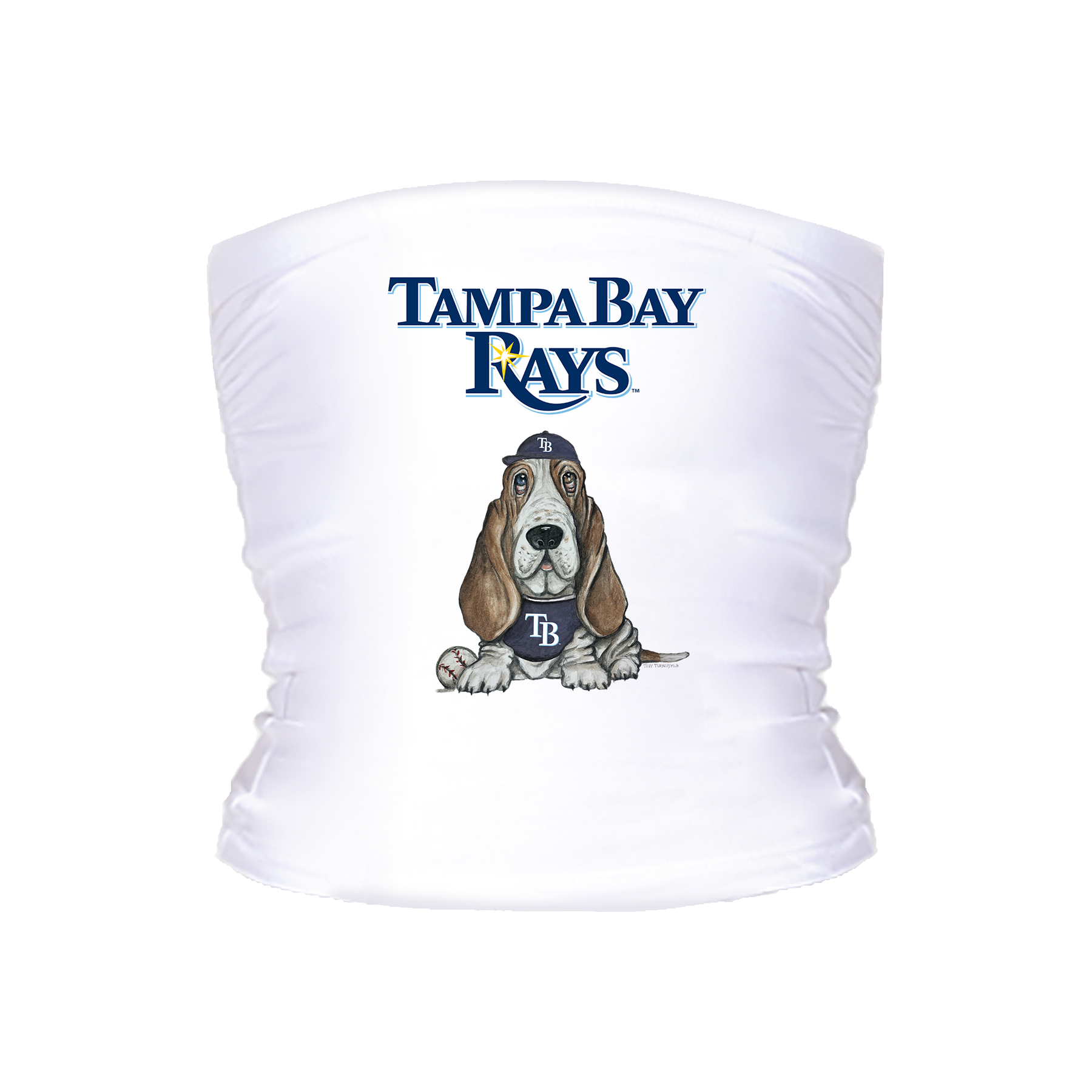 Tampa Bay Rays Puddy Tube Top - Tiny Turnip