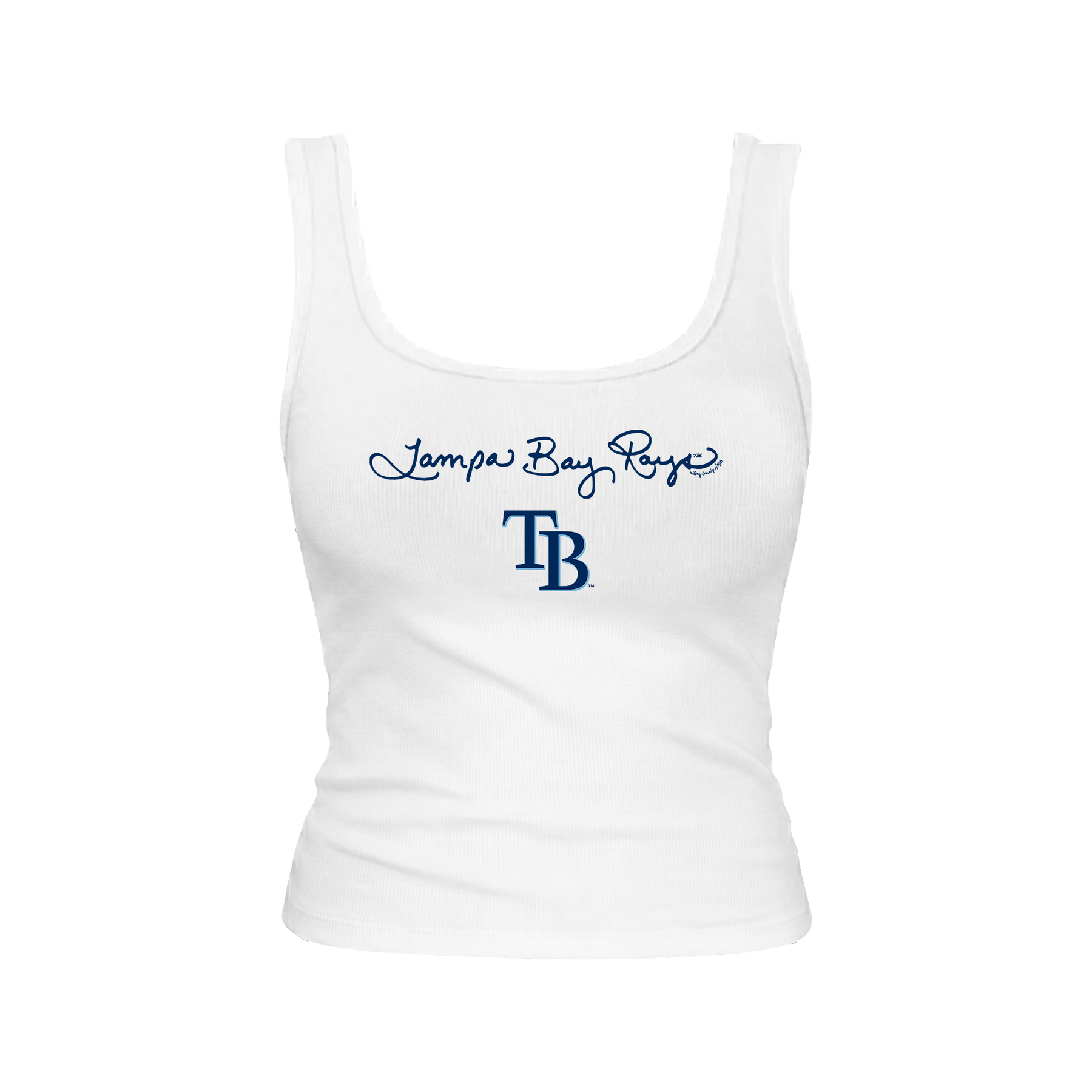 Tampa Bay Rays Logo Script Emmy Tank