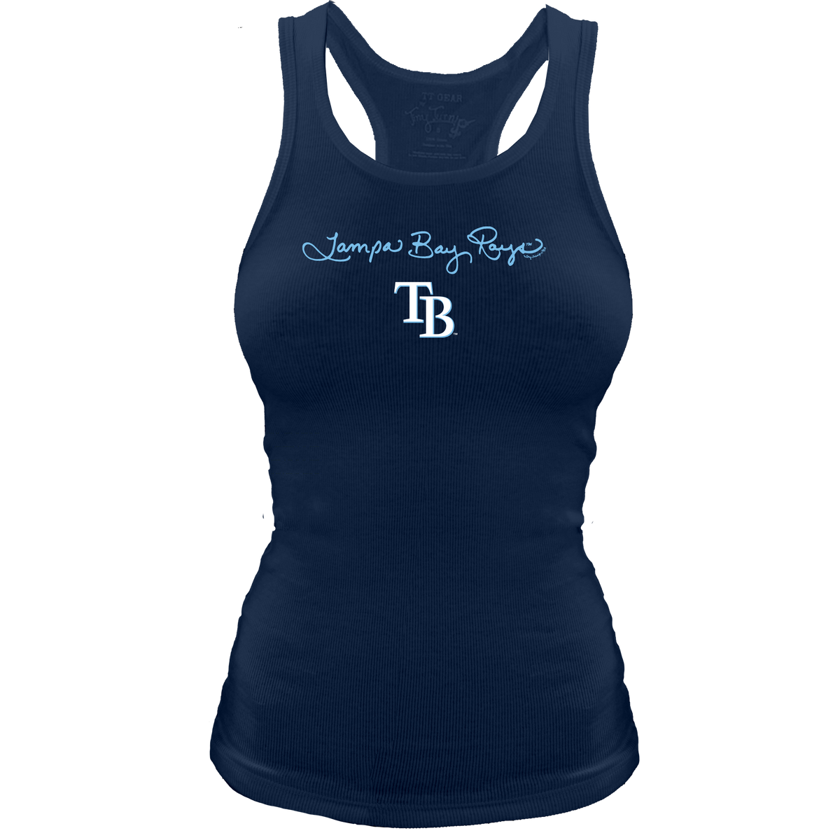 Tampa Bay Rays Logo Script Classic Tank - Tiny Turnip