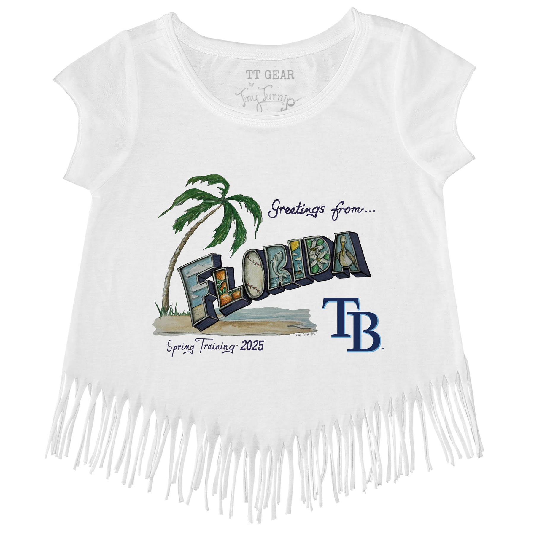 Tampa Bay Rays Spring Training 2025 Fringe Tee