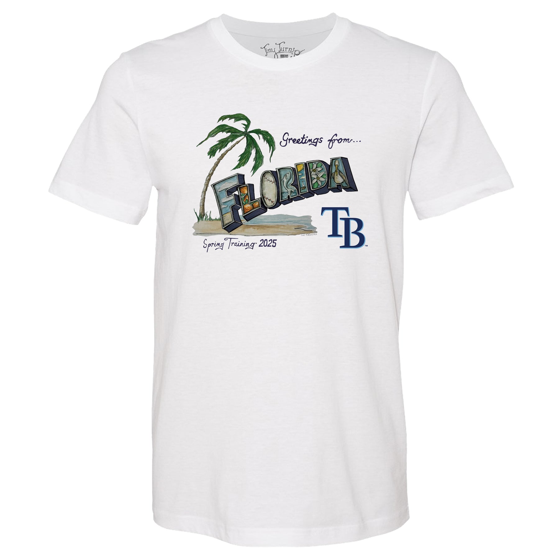 Tampa Bay Rays Spring Training 2025 Tee Shirt