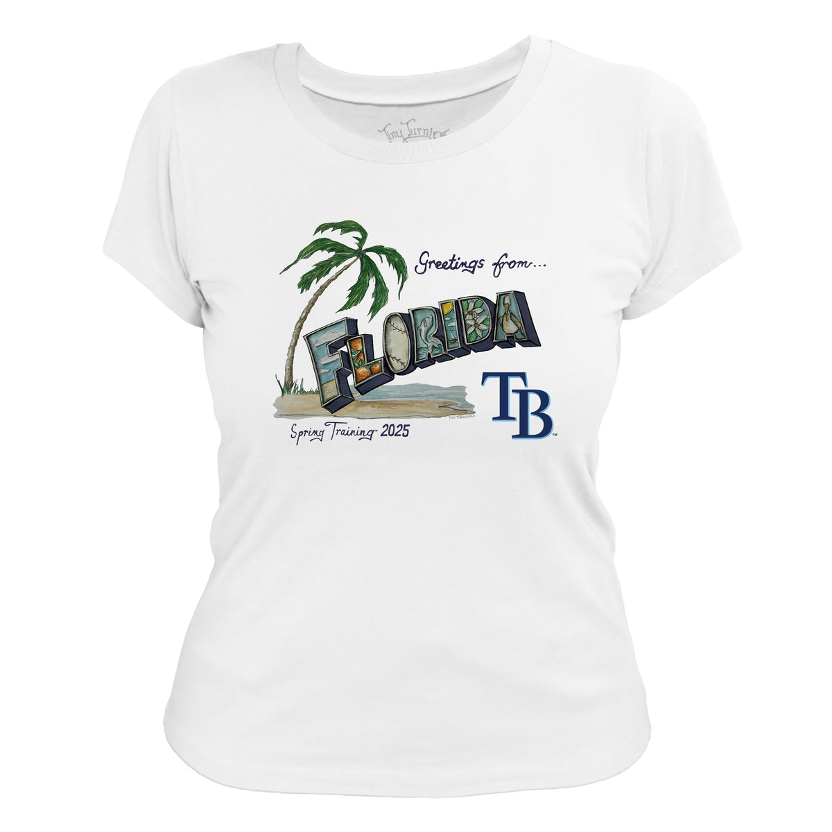 Tampa Bay Rays Spring Training 2025 Tee Shirt