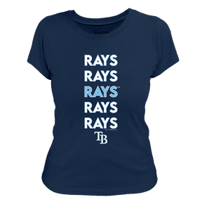 Tampa Bay Rays Stacked Tee Shirt