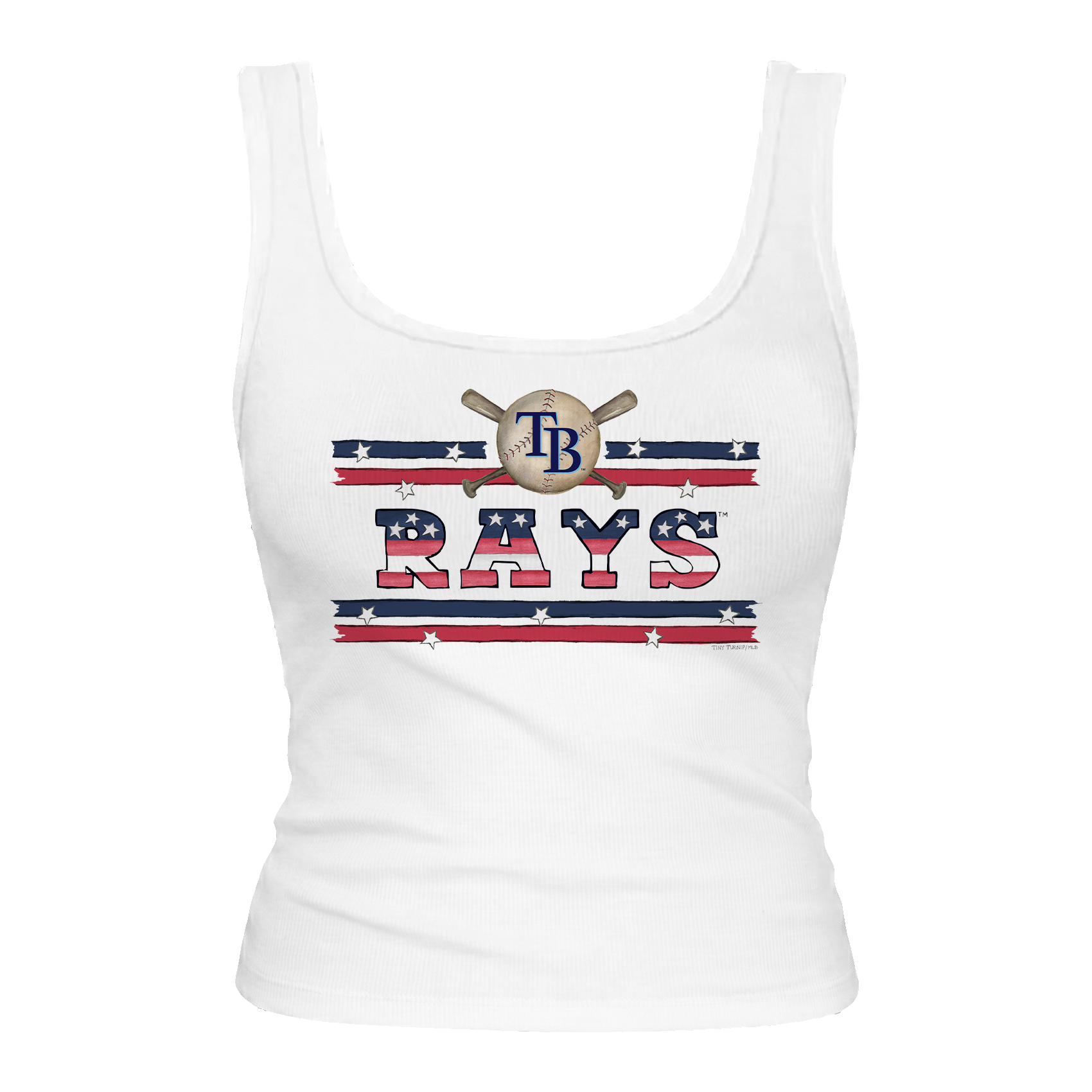 Tampa Bay Rays Stars and Stripes Emmy Tank