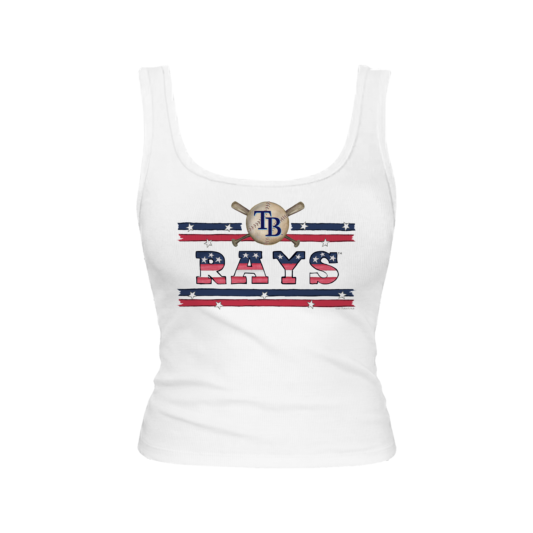 Tampa Bay Rays Stars and Stripes Emmy Tank