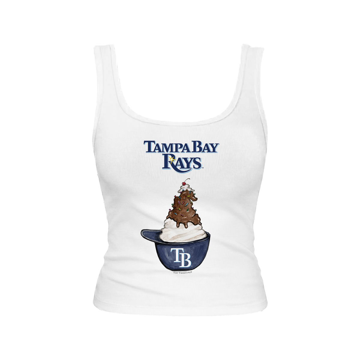 Tampa Bay Rays Sundae Helmet Emmy Tank