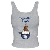 Tampa Bay Rays Sundae Helmet Ribbed Tank