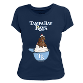 Tampa Bay Rays Sundae Helmet Women's Tee Shirt