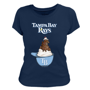 Tampa Bay Rays Sundae Helmet Women's Tee Shirt