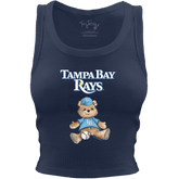 Tampa Bay Rays Teddy Crop Tank
