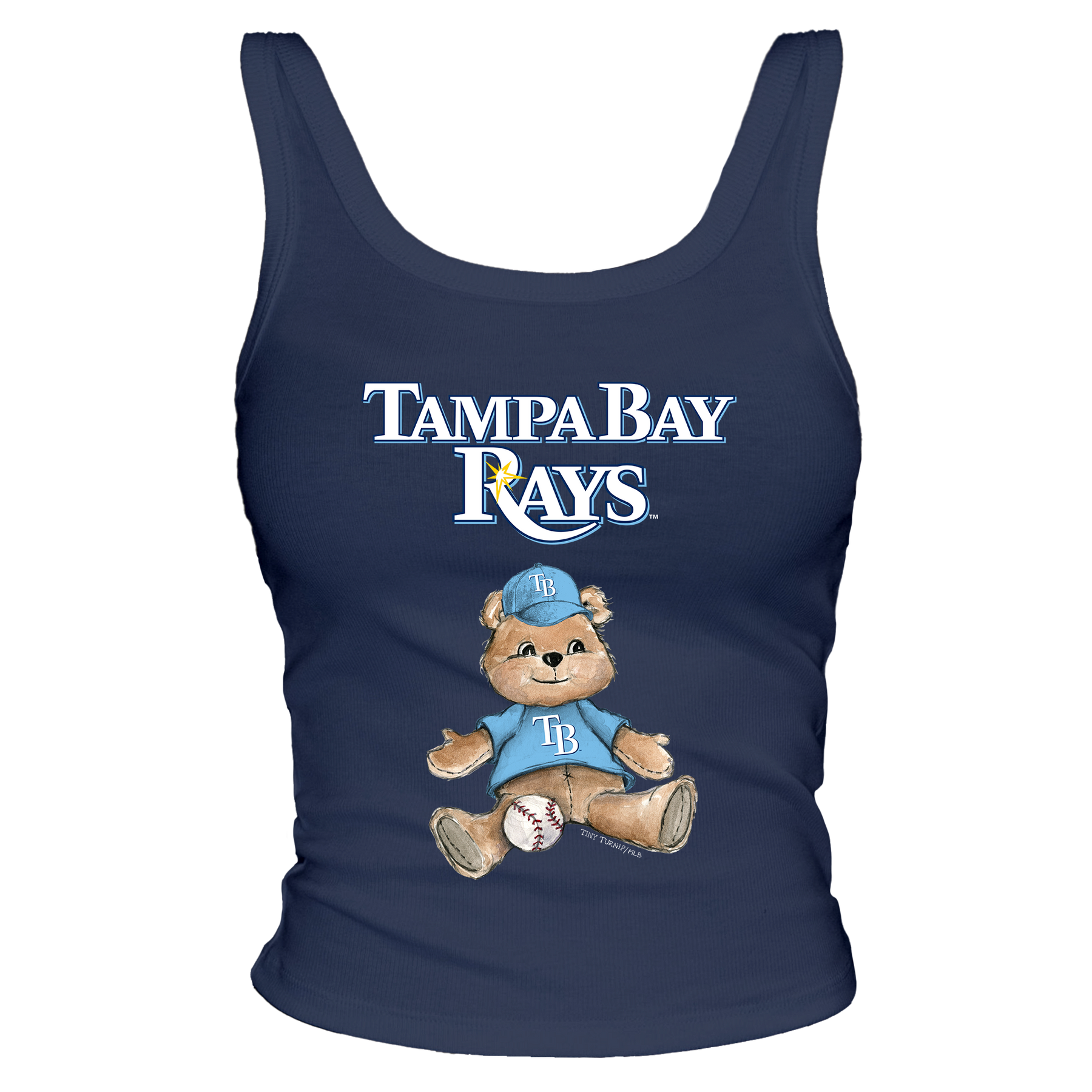 Tampa Bay Rays Teddy Ribbed Tank