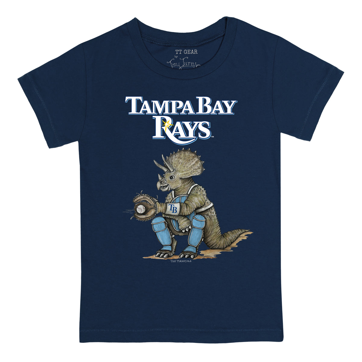 Tampa Bay Rays Triceratops Tee Shirt