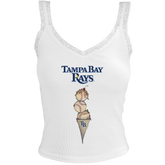 Tampa Bay Rays Triple Scoop Lace Tank