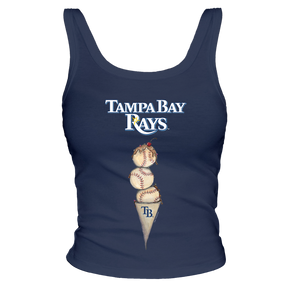 Tampa Bay Rays Triple Scoop Ribbed Tank