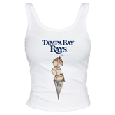 Tampa Bay Rays Triple Scoop Ribbed Tank