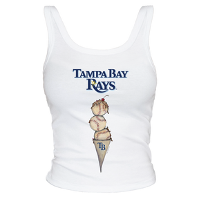 Tampa Bay Rays Triple Scoop Ribbed Tank