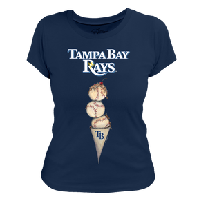 Tampa Bay Rays Triple Scoop Women's Tee Shirt