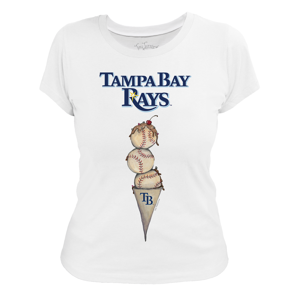 Tampa Bay Rays Triple Scoop Women's Tee Shirt
