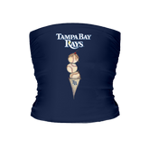 Tampa Bay Rays Triple Scoop Tube Top - Tiny Turnip