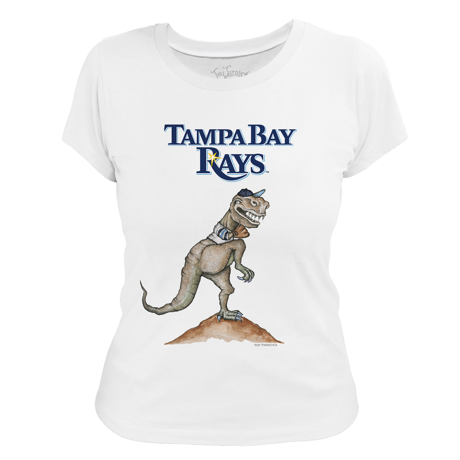 Tampa Bay Rays TT Rex Tee Shirt - Tiny Turnip