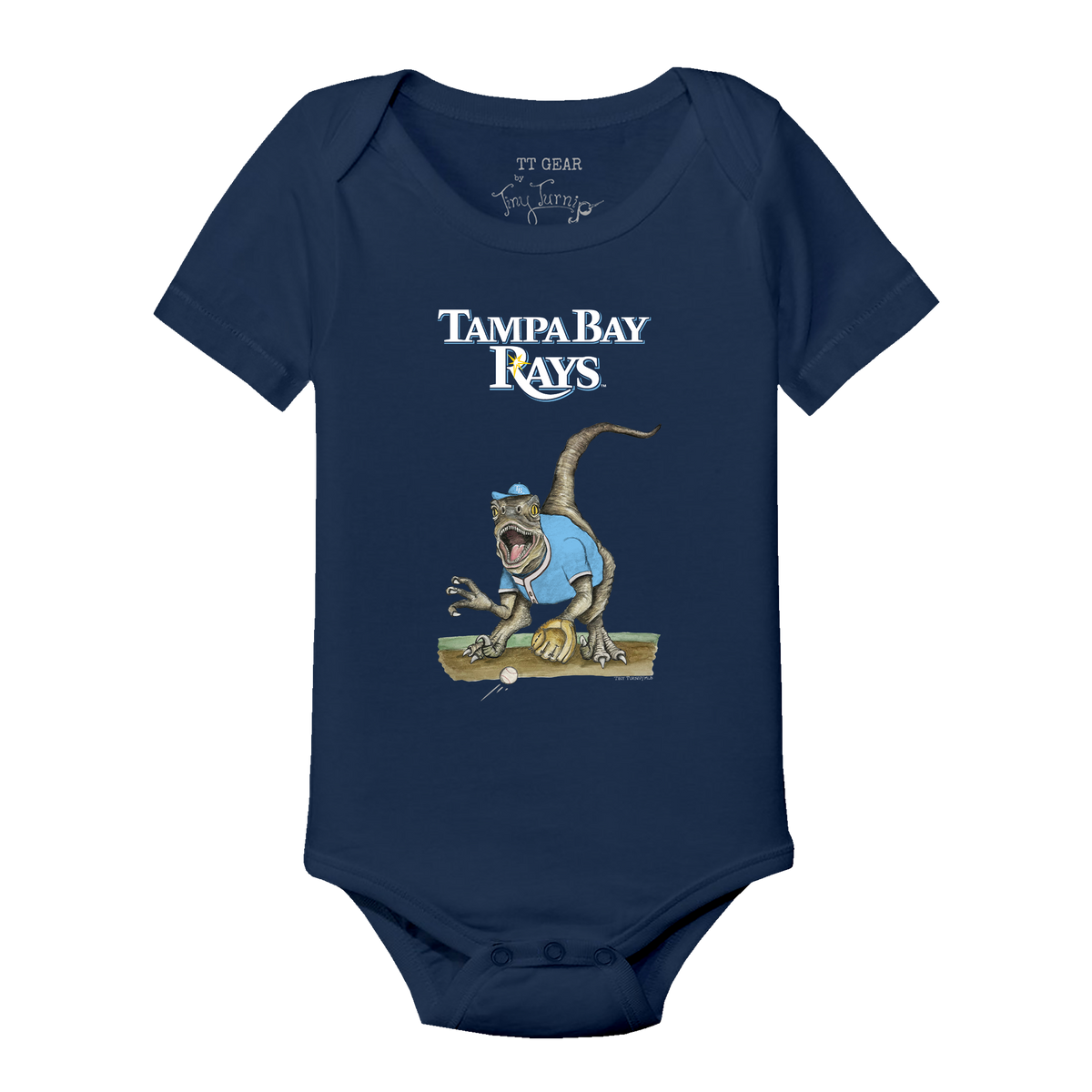 Tampa Bay Rays Velociraptor Short Sleeve Snapper