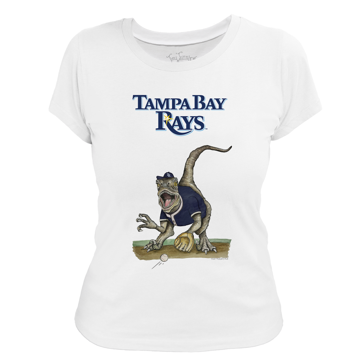 Tampa Bay Rays Velociraptor Tee Shirt