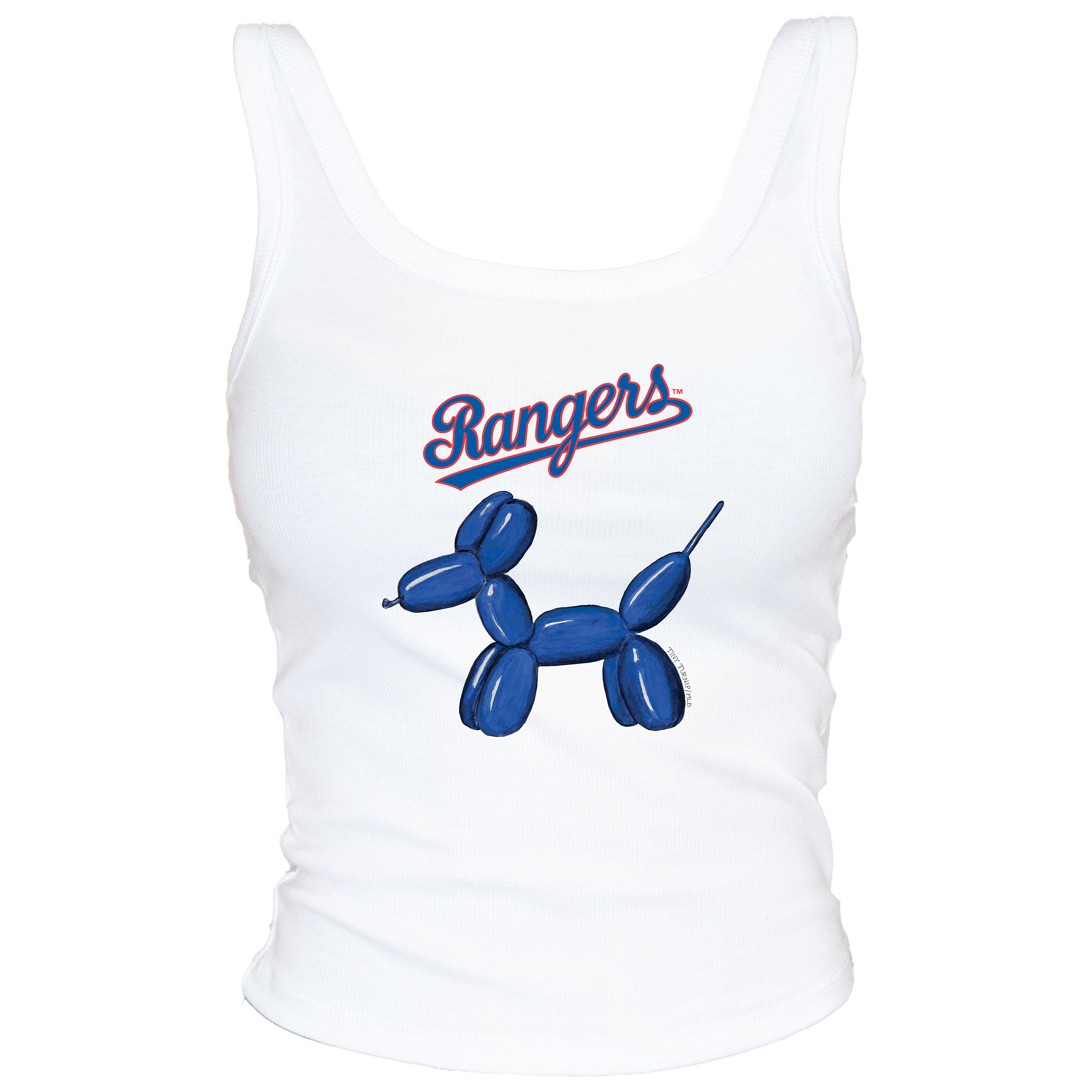 Texas Rangers Balloon Dog Tank | Tiny Turnip