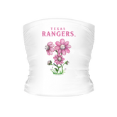 Texas Rangers Blooming Baseball Tube Top - Tiny Turnip