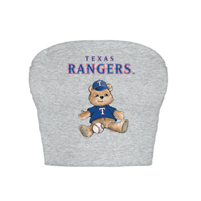 Texas Rangers Teddy Crop Tube Top