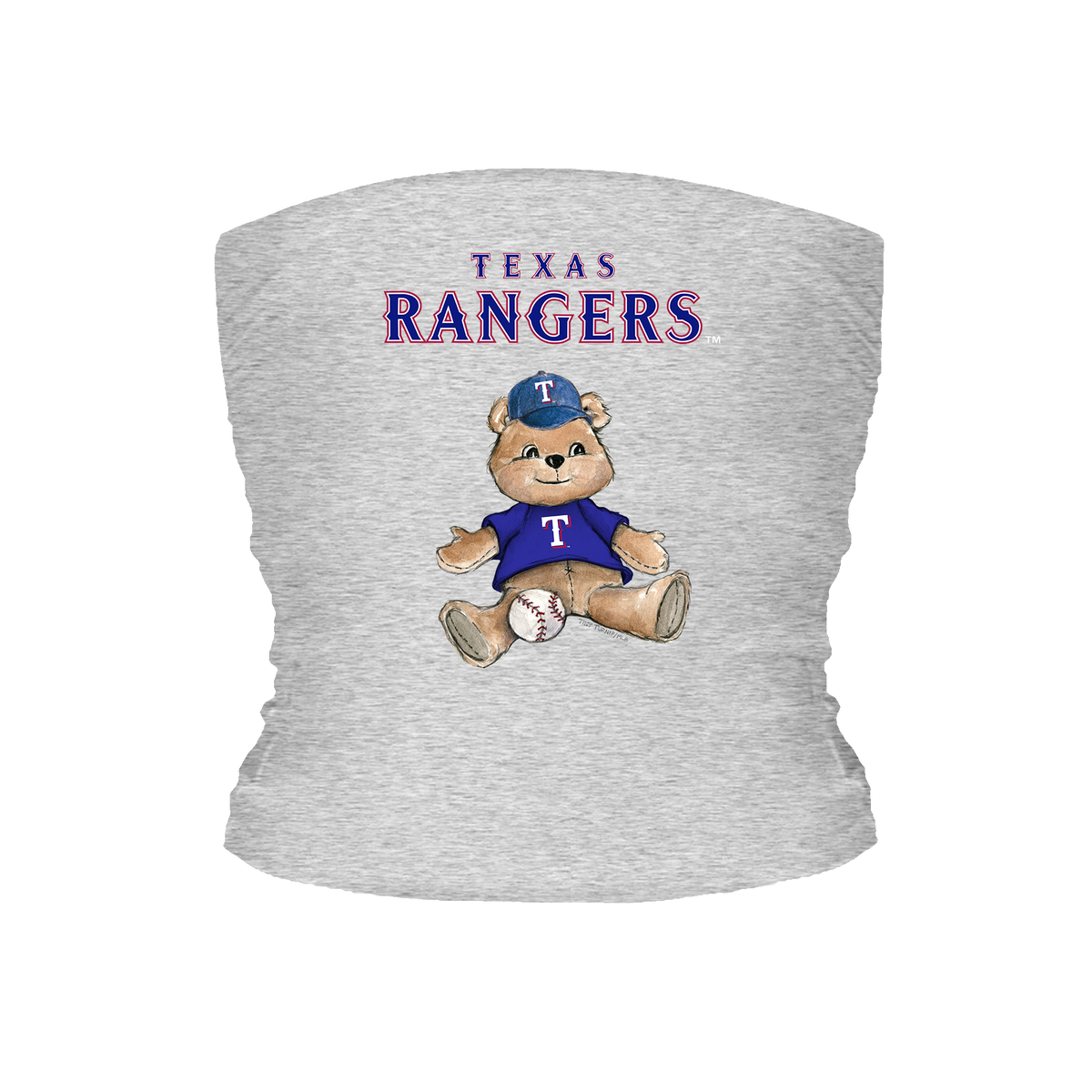 Texas Rangers Teddy Tube Top - Tiny Turnip