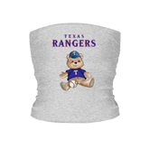 Texas Rangers Teddy Tube Top - Tiny Turnip