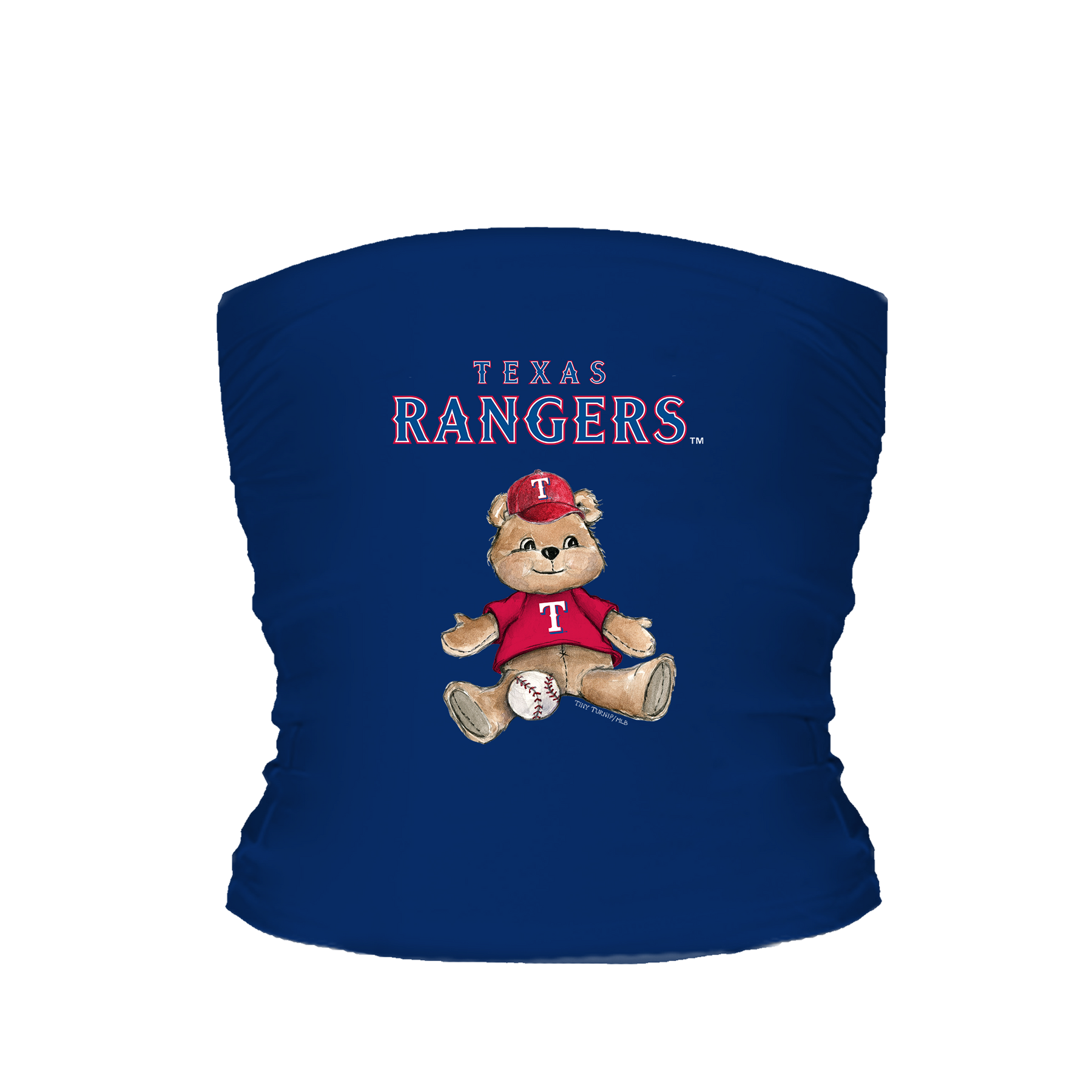 Texas Rangers Teddy Tube Top - Tiny Turnip