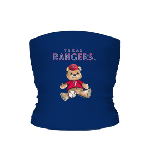 Texas Rangers Teddy Tube Top - Tiny Turnip