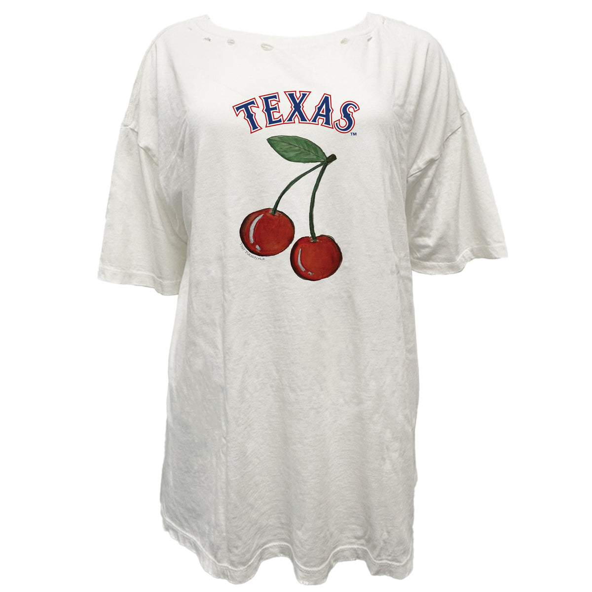 Texas Rangers Cherries Vintage Tee