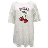 Texas Rangers Cherries Vintage Tee