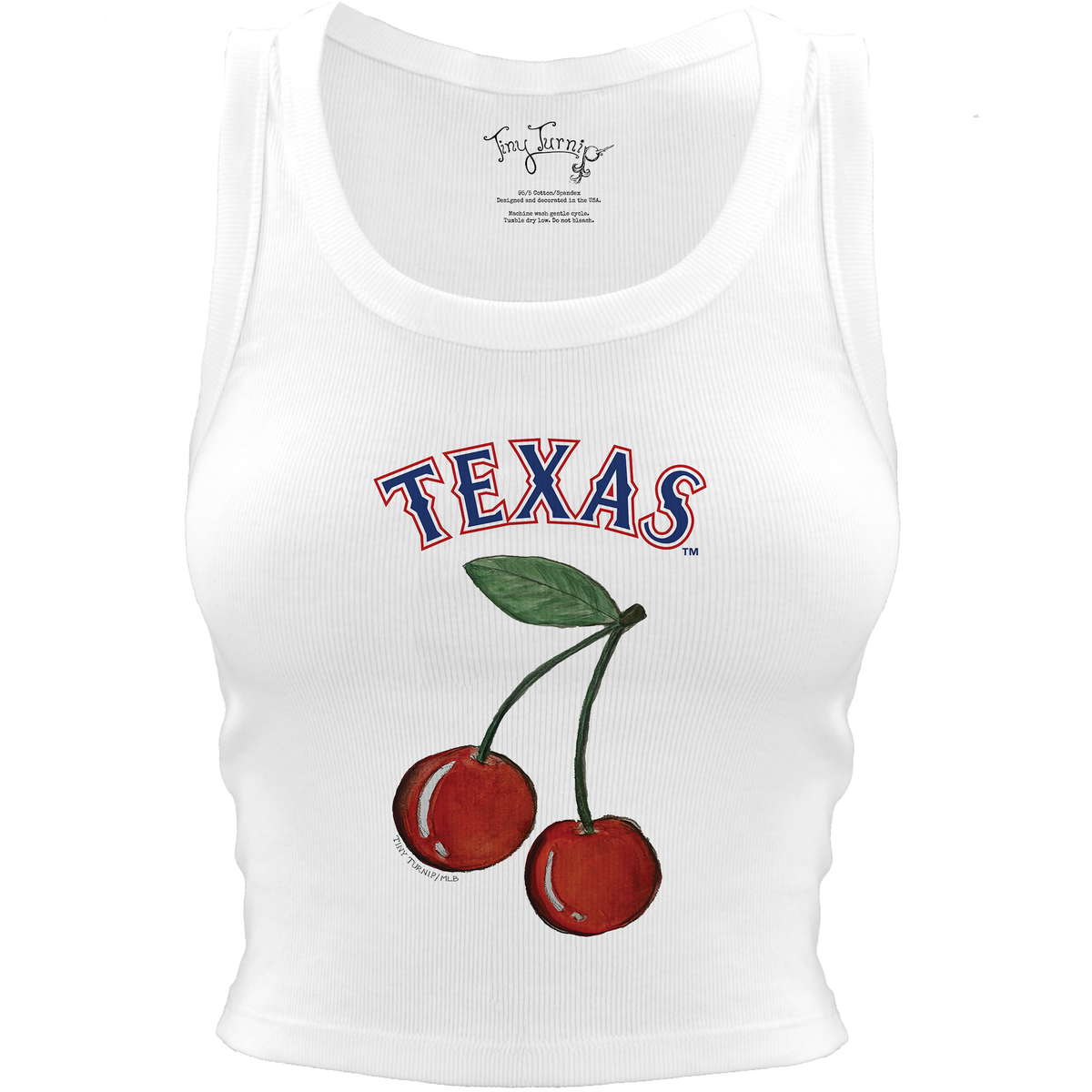 Texas Rangers Cherry Crop Tank