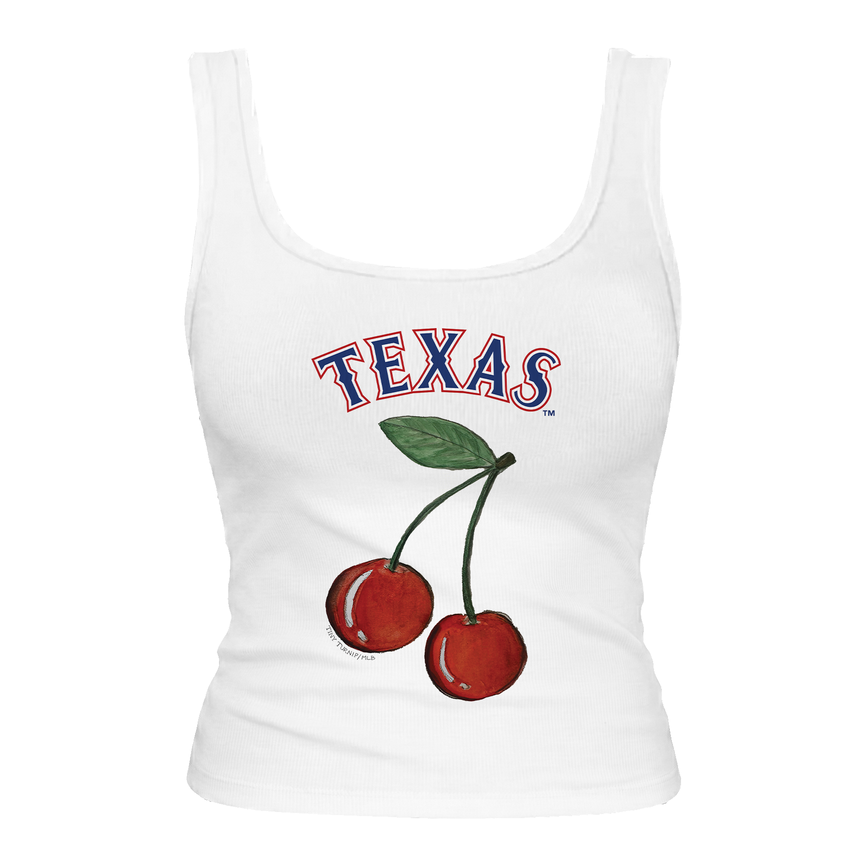 Texas Rangers Cherry Emmy Tank