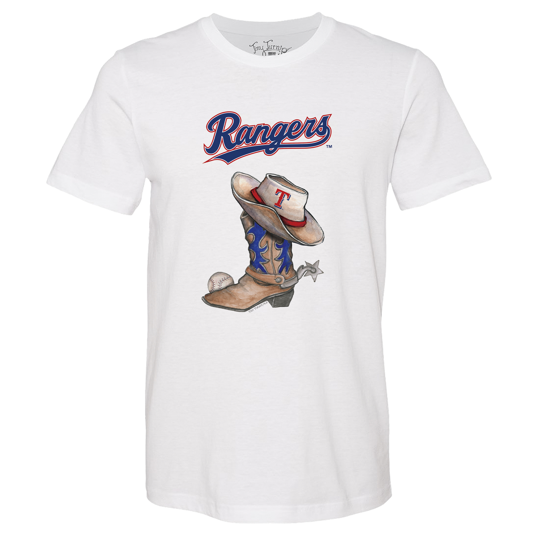 Texas Rangers Cowboy Boot Unisex Tee Shirt