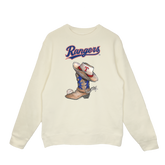 Texas Rangers Cowboy Boot Crewneck Sweatshirt