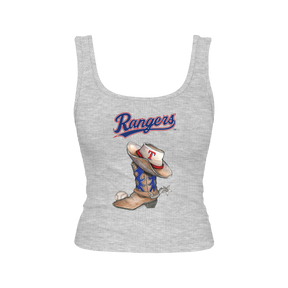 Texas Rangers Cowboy Boot Emmy Tank