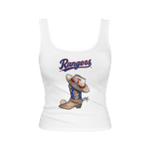 Texas Rangers Cowboy Boot Emmy Tank