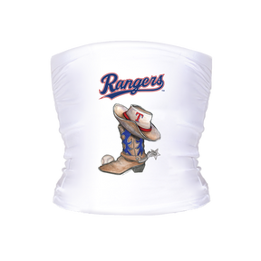 Texas Rangers Cowboy Boot Tube Top - Tiny Turnip