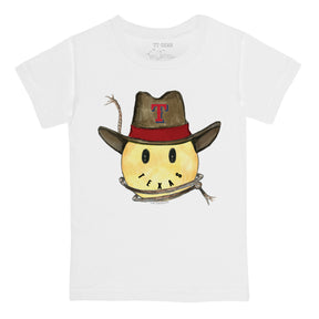 Texas Rangers Cowboy Smiley Kid's Tee Shirt