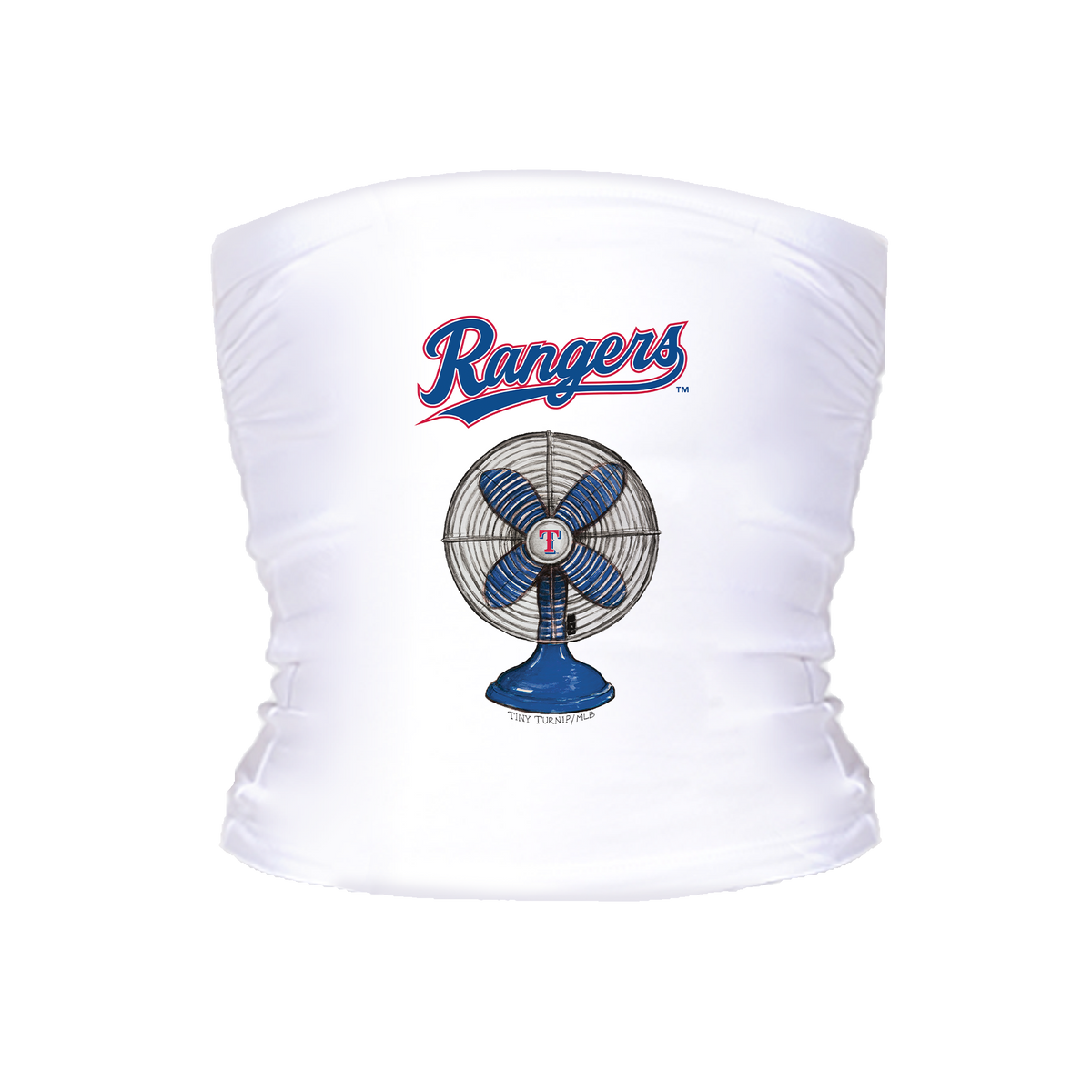 Texas Rangers Fan Crop Tube Top