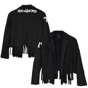 Texas Rangers Farrah Fringe Jacket --(ships after 8/11)