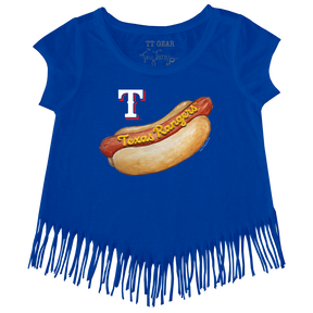 Texas Rangers Hot Dog Fringe Tee